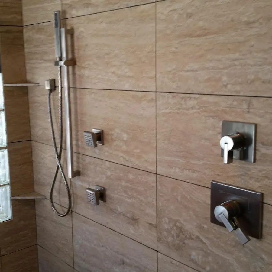 Shower fixture installation for Water Heater Replacement in Forest Glen
